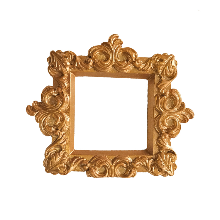 Frame European Victorian style retro resin mini angel oval small photo frame ornament earrings necklace jewelry displayResin Fr