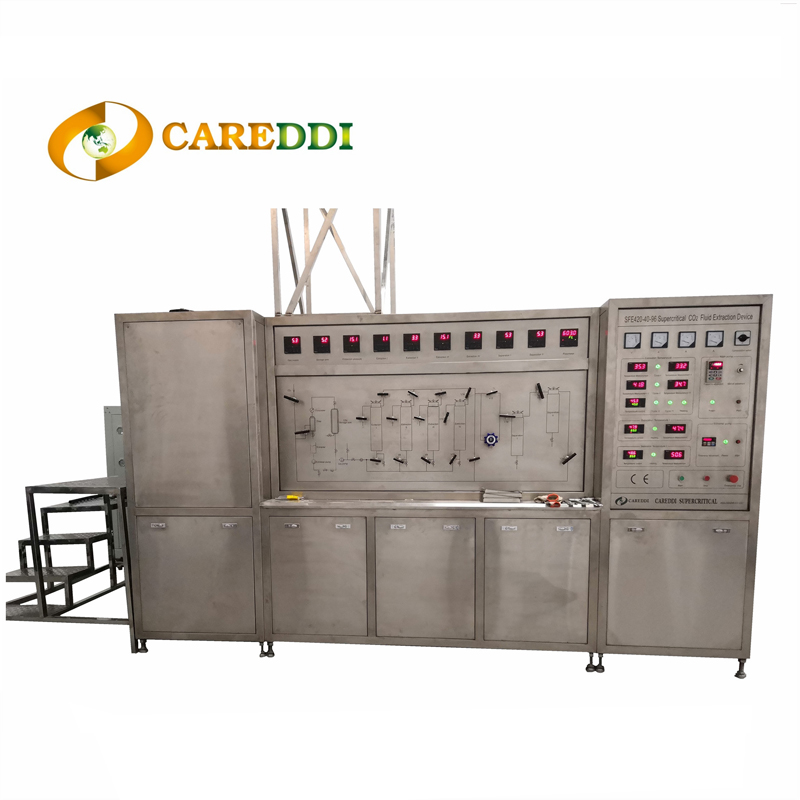 Профессиональная машина для извлечения масла CO2 каннабиса CBD модель 96L(24x4)