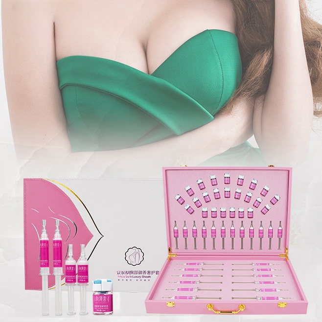 wholesale belly breast chest massage cream body care set for women massage essential oil beauty and personal care spa products