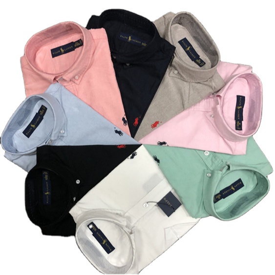 Men's Summer Short Sleeve Polo Shirt Cotton Professional Formal Business High Quality Men Formal Shirt