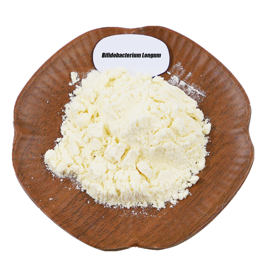 Freeze dried probiotics powder of Bifidobacterium longum 10 50 100 200 billion CFU help intestinal tract health body immunity