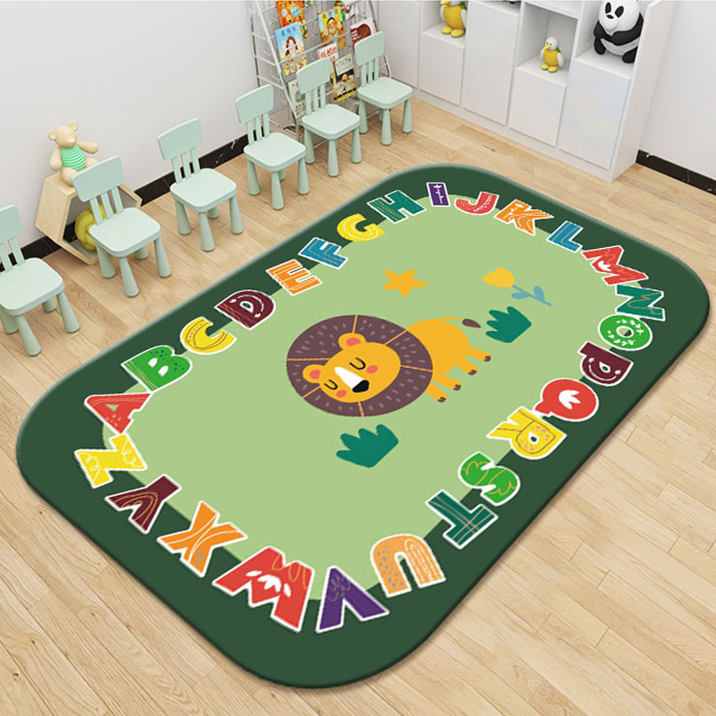 Baby Room Indoor Soft Floor Pvc Mat Climbing Play Equipment Kindergarten Sponge Mats Babies Pvc Foam Floor Mat