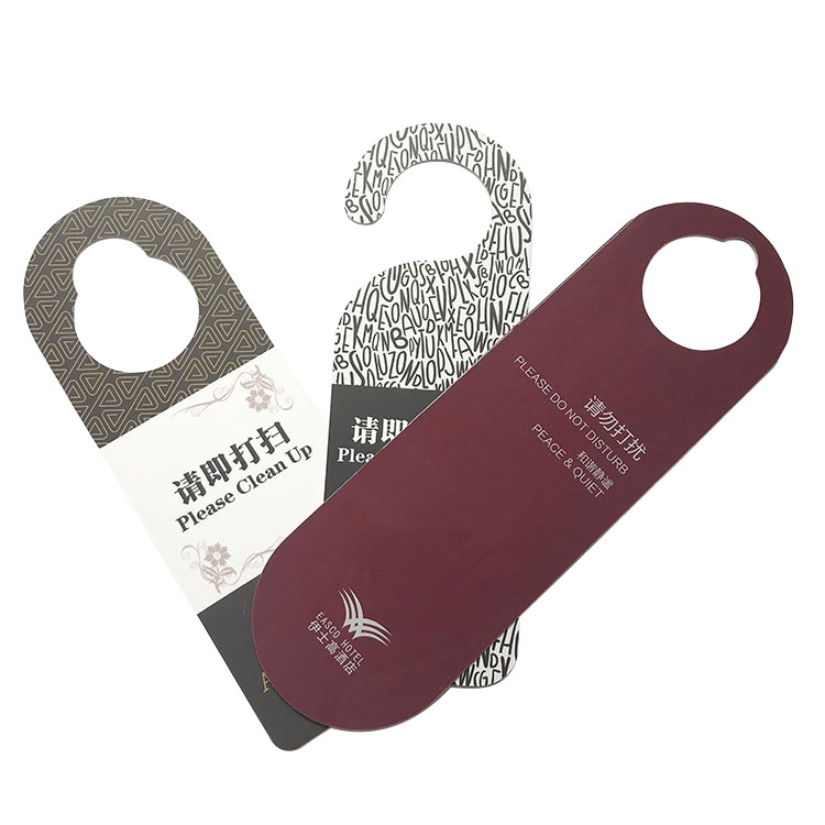 2021 Hot Custom Hotel Room Door Hang Tag Hanger Plastic Please Do Not Disturb Sign Hotel Do Not Disturb Pvc Acrylic Door Hanger
