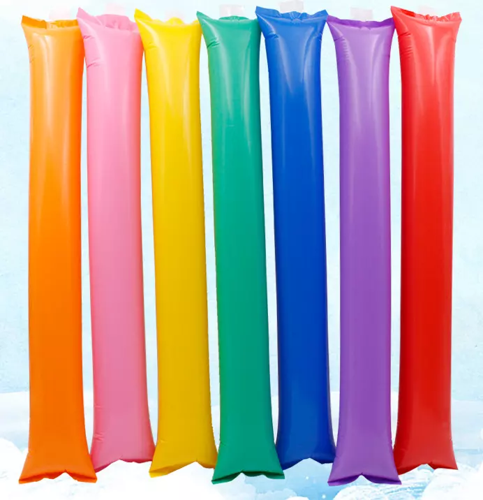 Customized Printed Inflatable Thunder Cheering Stick Bang Bang Sticks Custom Printed Inflatable Toy Noisemakers Sports Fan Noise