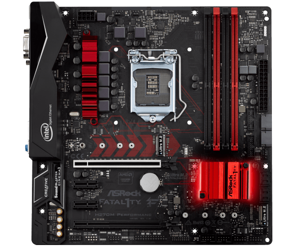 Восстановленная производительная материнская плата H270M, разъем DDR4 1151, поддерживает процессоры Intel Core i7 / i5 / i3 / Pentium