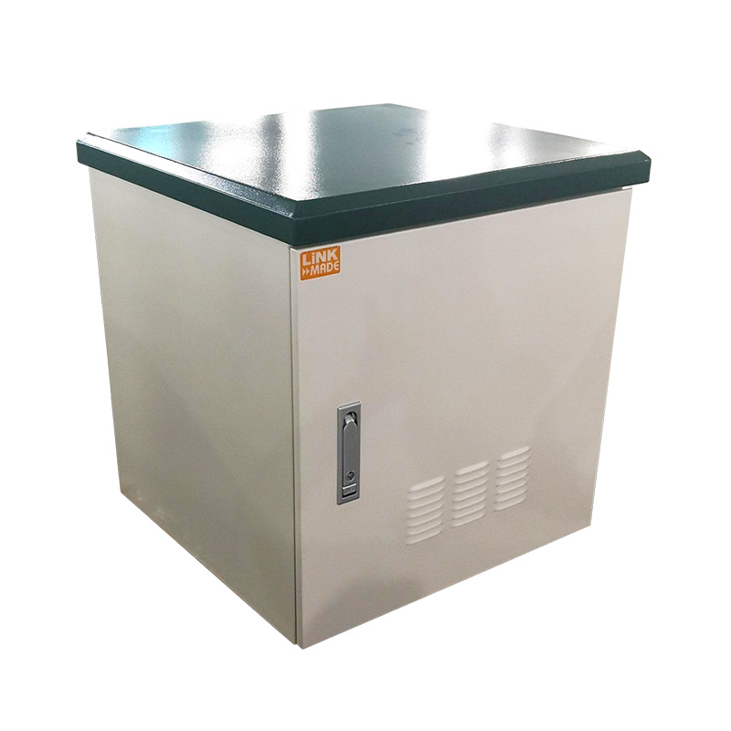 FTTH waterproof 4u network telecom rack outdoor cabinet