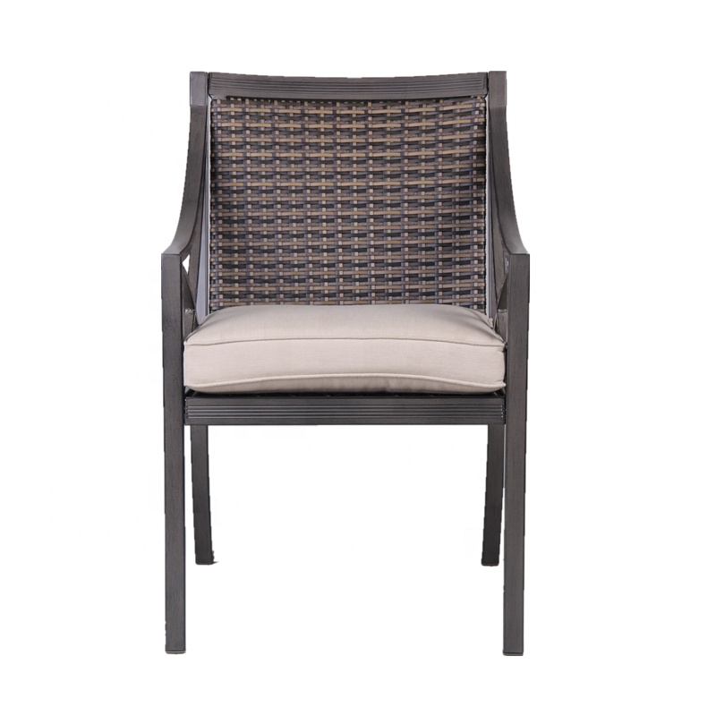 Outdoor Dining Chair Restaurant Garden Sets Rattan Armchair