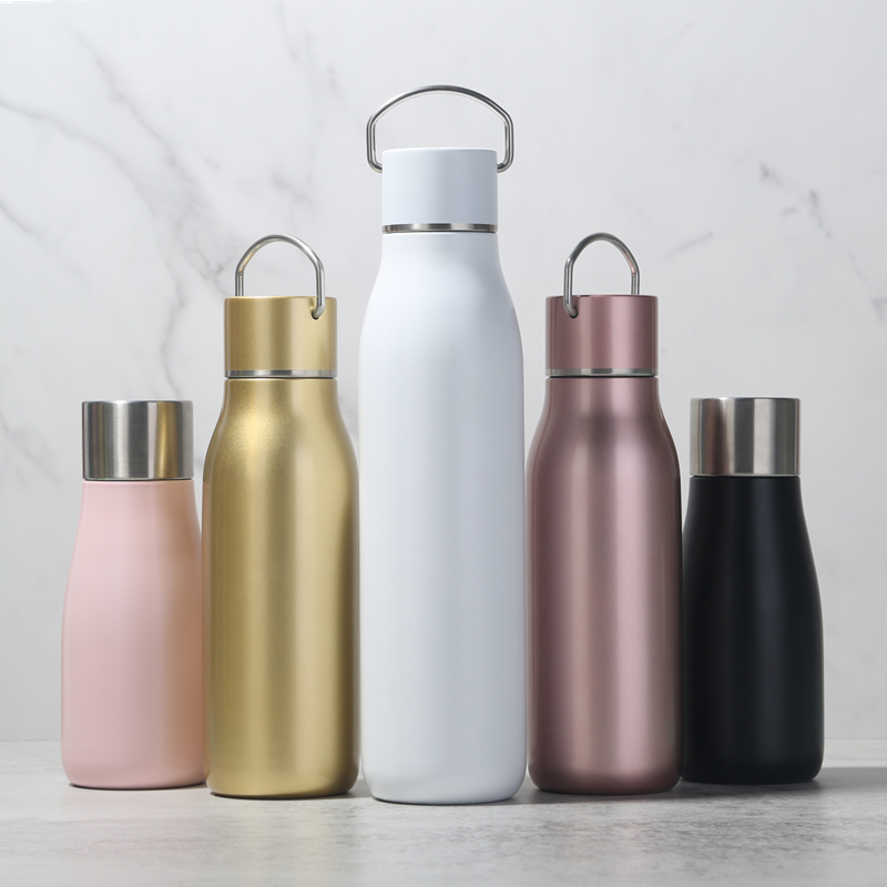 Высокое качество 12 унций/16 унций/25oz BPA бесплатных пользовательских логотипов набор кастрюль с двойными стенками пить спортивные изоляцией из нержавеющей стали бутылки для воды