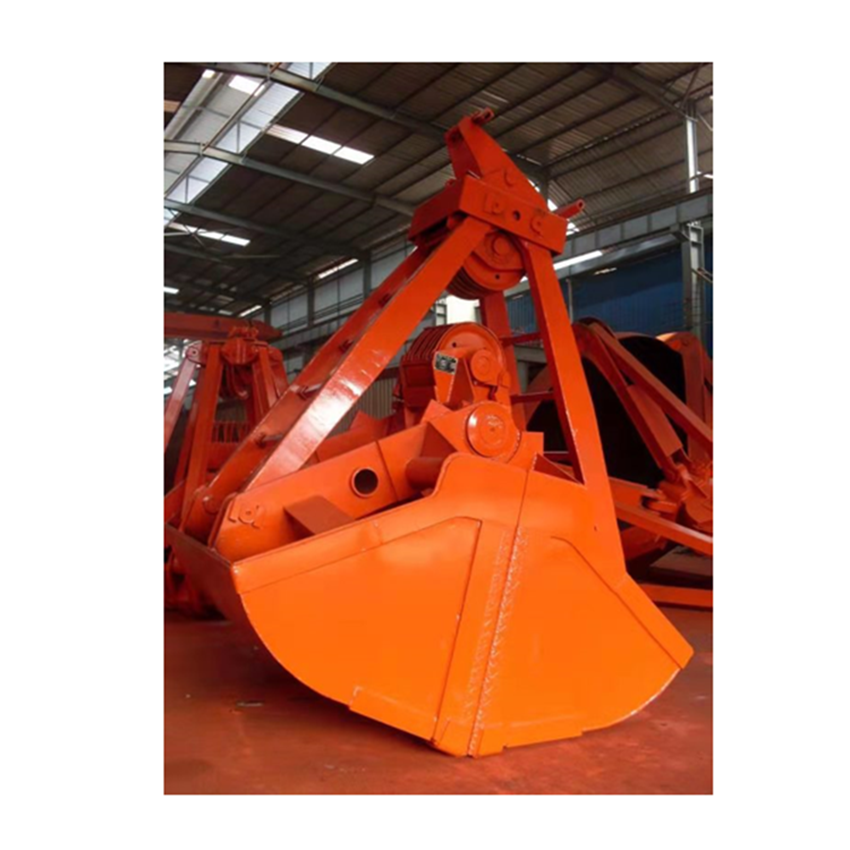 Factory Wholesale Crane Grab Machinery Four Rope Grab U7 Crane Accessories