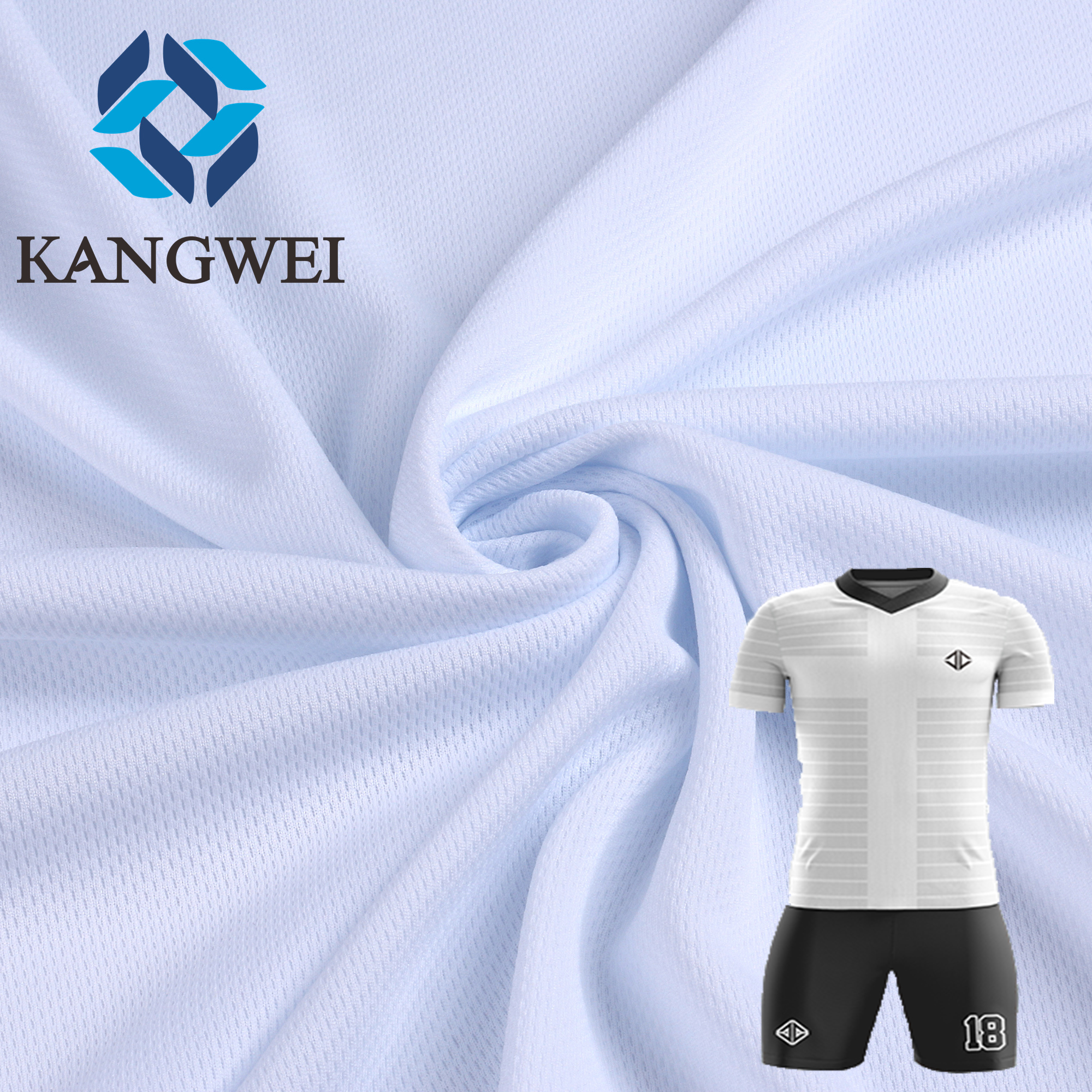 Tela Sports Wear 100% Polyester Fabric Football/Basketball Sublimation Printing Outdoor Garments/Apparel/T-shirts Girls 75d