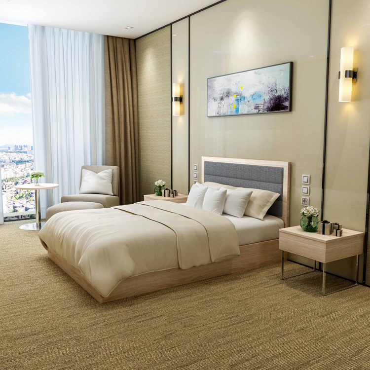 High Quality Modern Design Cheap Apartment Hotel Customized King Size Furniture Bedroom Sets Selling
