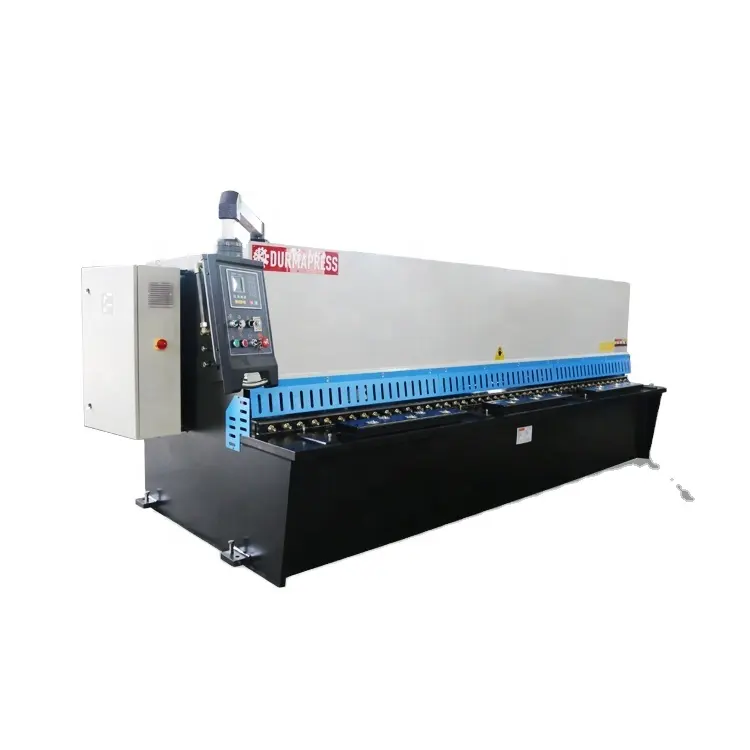 Mild steel plate guillotine shearing cutting machine