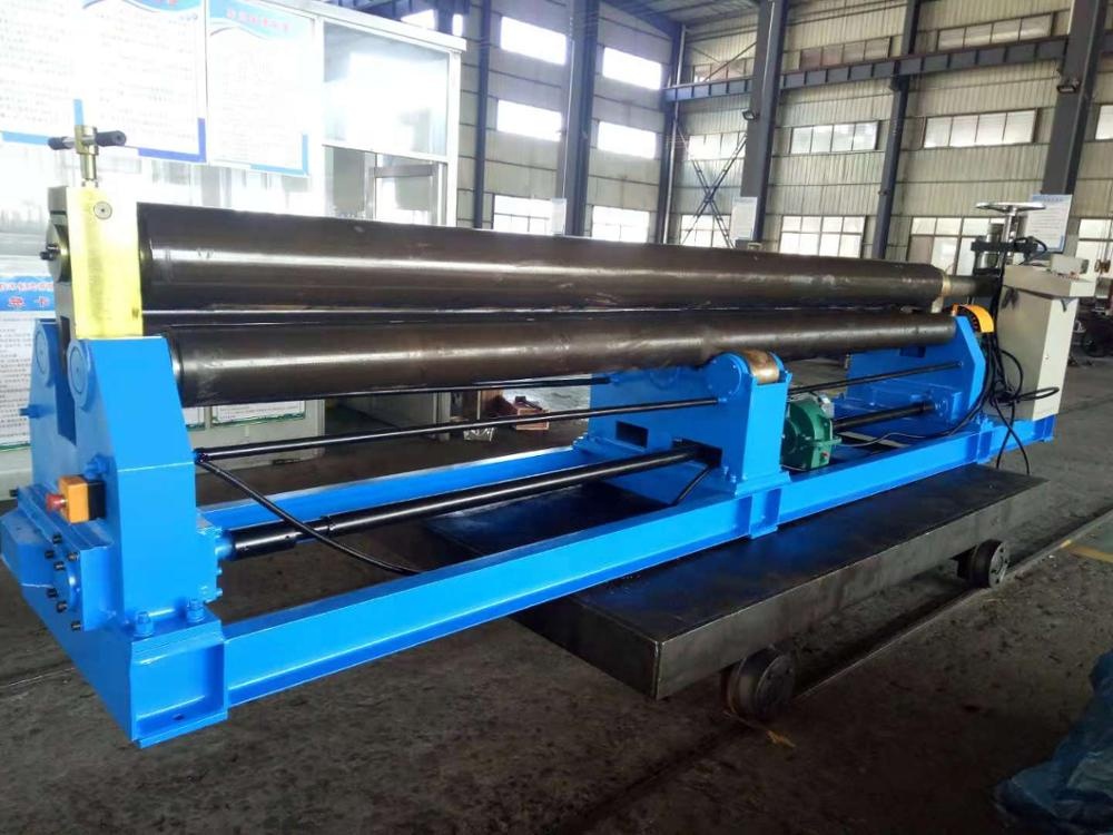 Longsheng W11-8X4000 тройной роликовый листогибочный станок с 3 роликами для алюминия и углеродистой стали