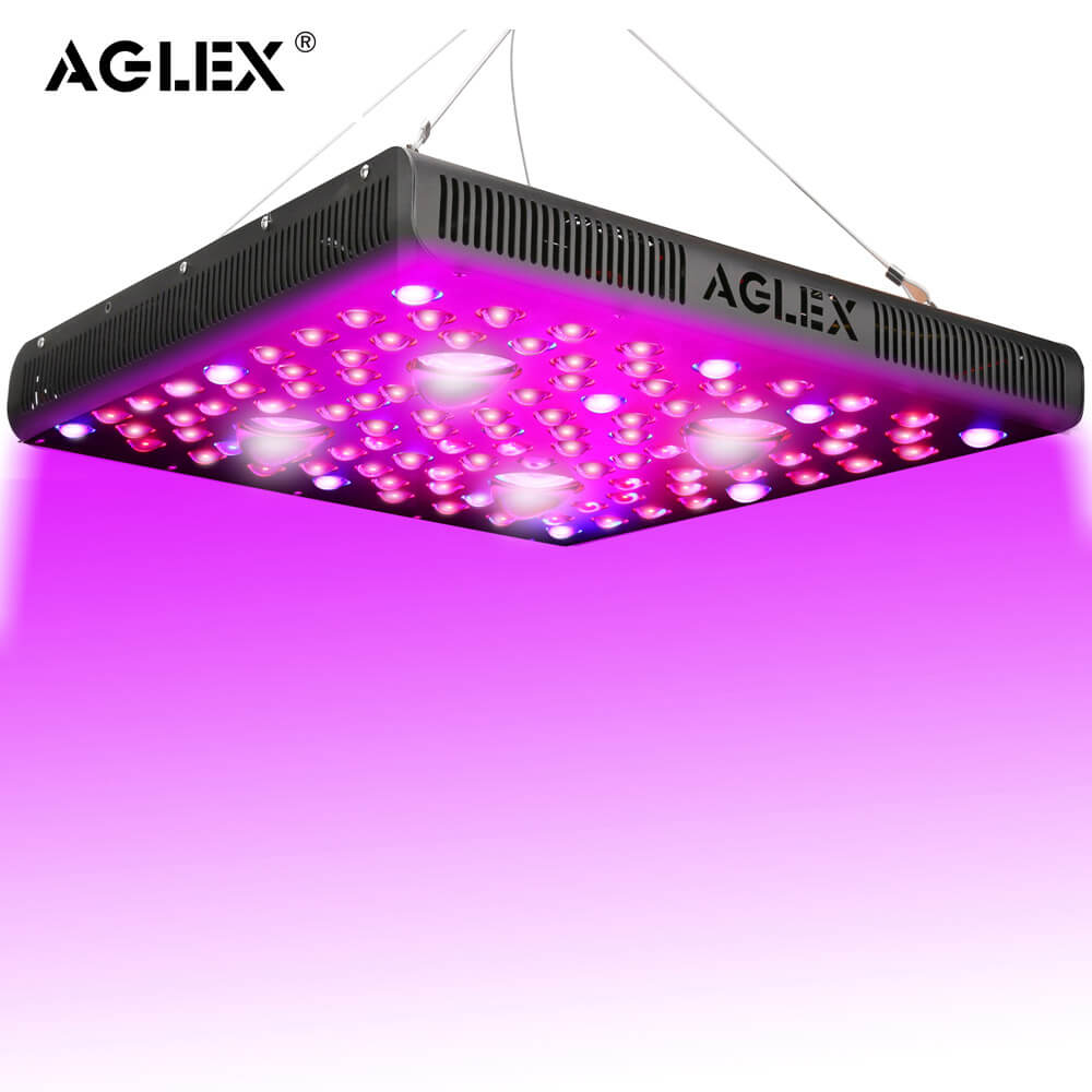 AGLEX Высокая мощность VEG BLOOM большой отпечаток 2000 Вт LED Grow Light полный спектр 2000 Вт 3000