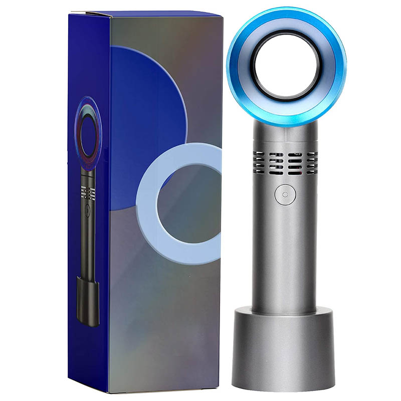 Новый безлопастный портативный мини Usb литиевый аккумулятор Перезаряжаемый ручной вентилятор