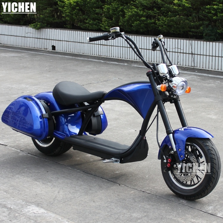 YICHEN Trottinette Electrique 2000w Powerful Cruiser Touring Motorcycle Long Range High Speed Electric Fat Tire Scooter