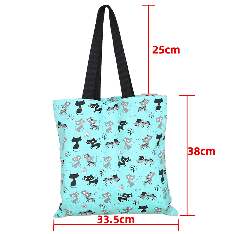 Factory Wholesale With Pocket Cotton Bags With Custom Printed Logo Canvas Tote Bag