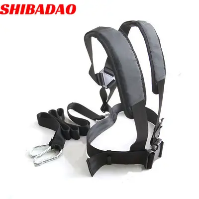 Multi-purpose Speed Running Training Strap Strength Harness Resistance Sled Vest Three Hooks for Cable Machine Connection