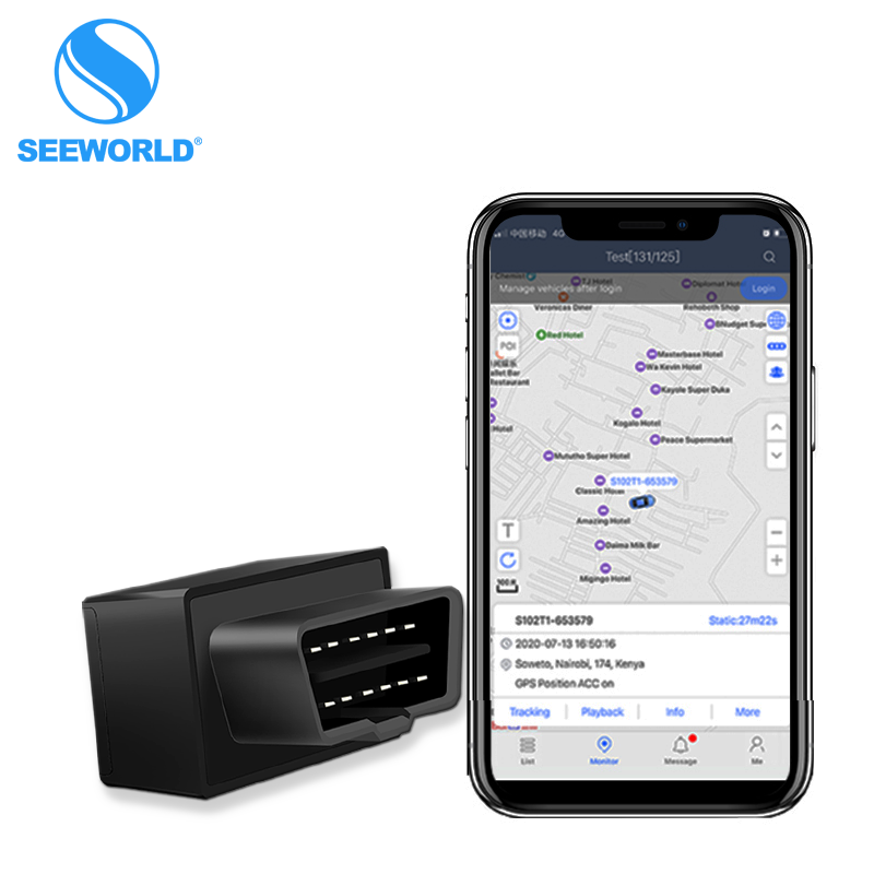 Лучшие Устройства отслеживания активов для автомобилей OBD SEEWORLD, базовые функции отслеживания, Gps