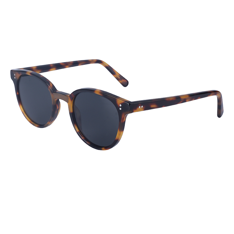 Модные круглые затемненные оптовые продажи от итальянского бренда Gafas De Sol De Acetato дизайнерские солнцезащитные очки ацетатные поляризованные солнцезащитные очки