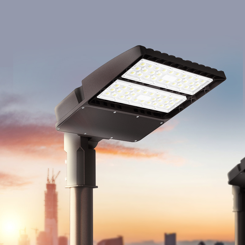 Luxint 85-277V 347V AC круговой 100w 150w 240w 300 Вт 400W 450W СИД Уличные светильники работы открытая площадка для стоянки led освещение в коробку для обуви