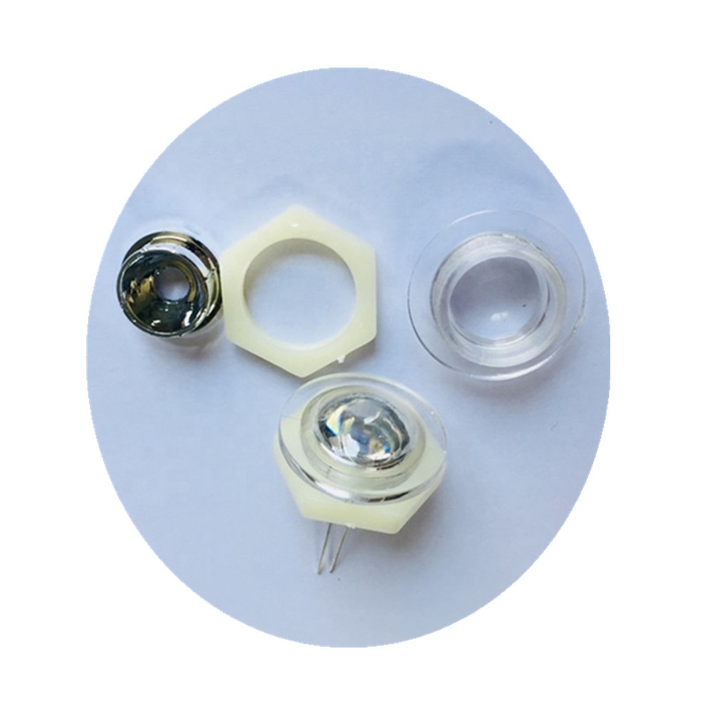 TDS brand 24mm clear lens with reflector for 5mm traffic warning light Led cap with control board