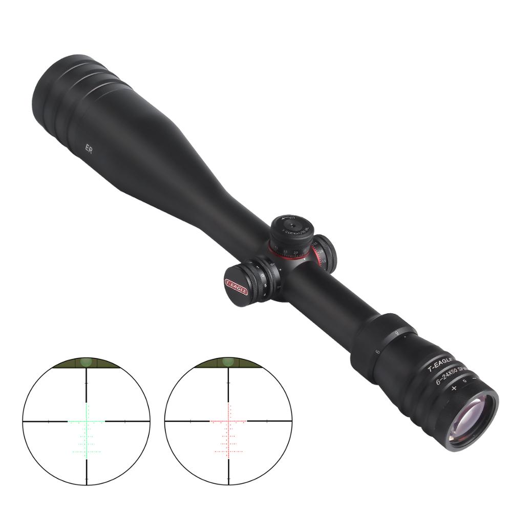 T-EAGLE ER 6-24x50 SFIR оптические прицелы противоударный Сфера боковым фокусом на дальние расстояния сфера для игры на свежем воздухе