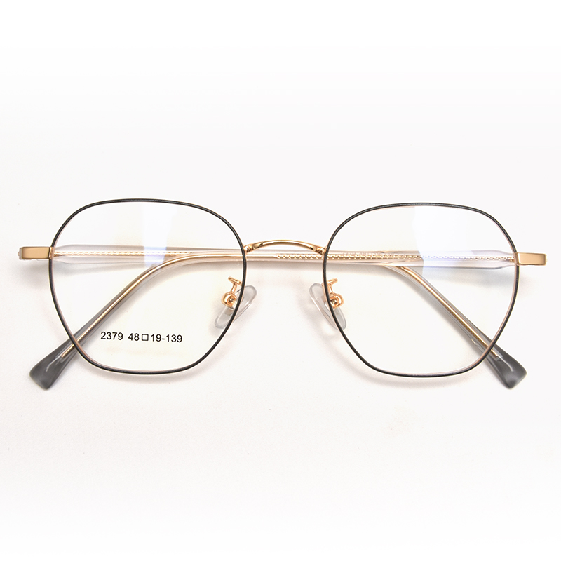 Wholesale OEM Retro Unisex Metal Optical Frames Glasses Spectacles Eyeglasses