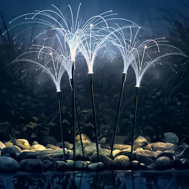 Outdoor Hot Sale Multi-Color Garden Street Courtyard Led Decorative Fiber Optic Light