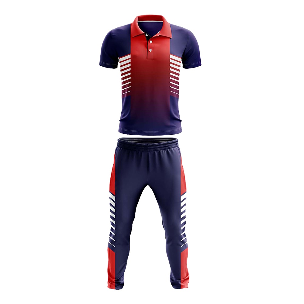 Professional Printing Men New Design Sportswear Cricket Uniforms Wholesale Custom Cricket Jerseys Custom Logo Custom Size PK