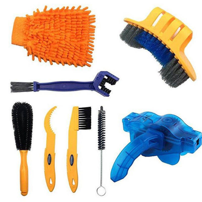 Bicycle chain washer cleaner chain cleaning tool bicycle accessories maintenance tool cleaning chain brush