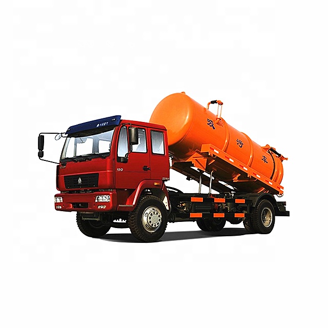 Всасывающий канализационный грузовик 6x4 Sinotruk от 4000 до 5000 галлонов, цена