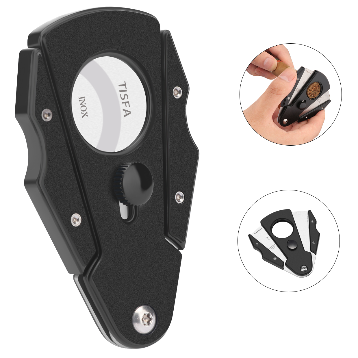 XiFei Wholesale New Design Table Top Cigar Cutter Guillotine Luxury with Custom Logo