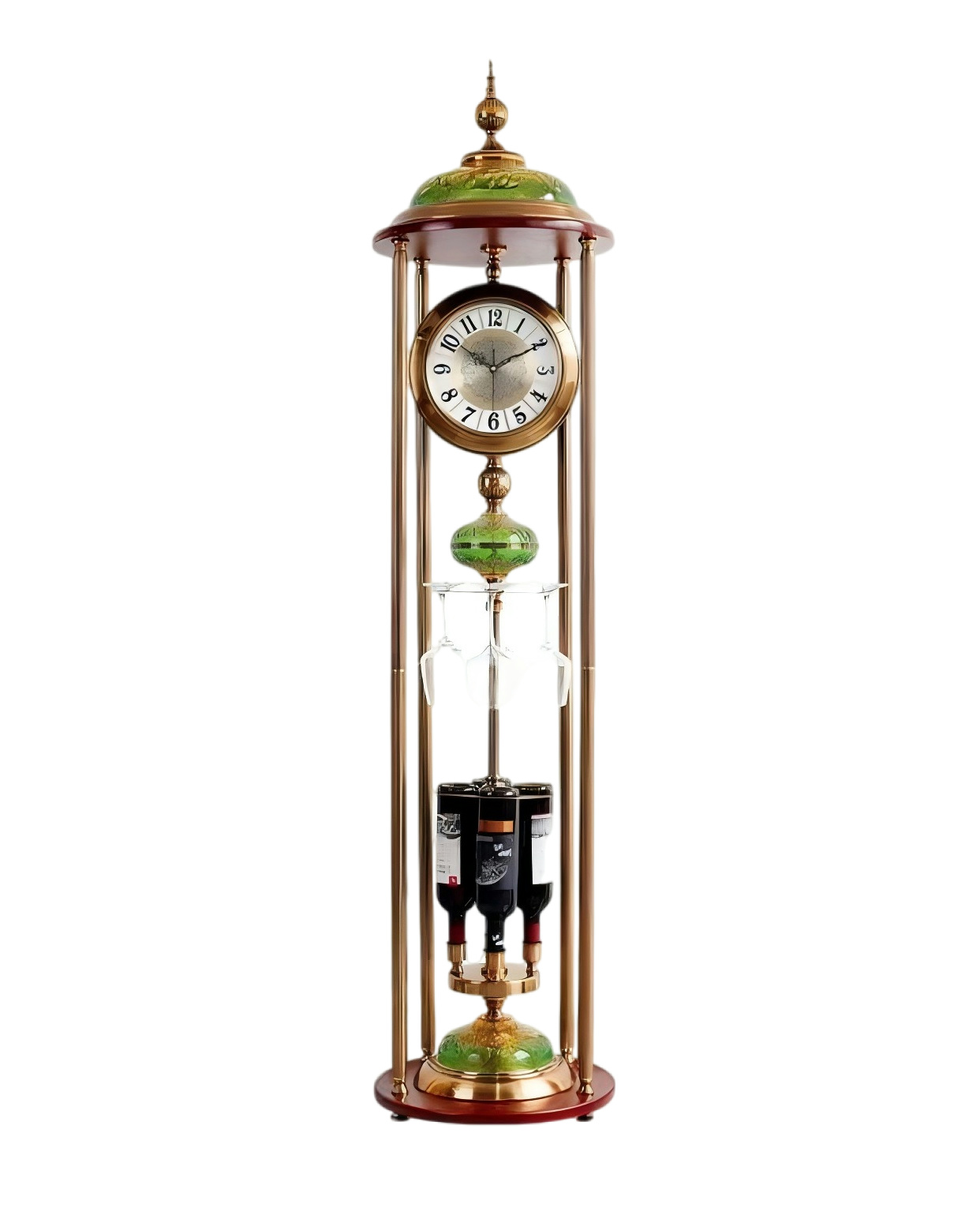 Armens Luxury Home Decor Floor-to-Ceiling Art Timepiece Elegant Floor Clock For Home Use