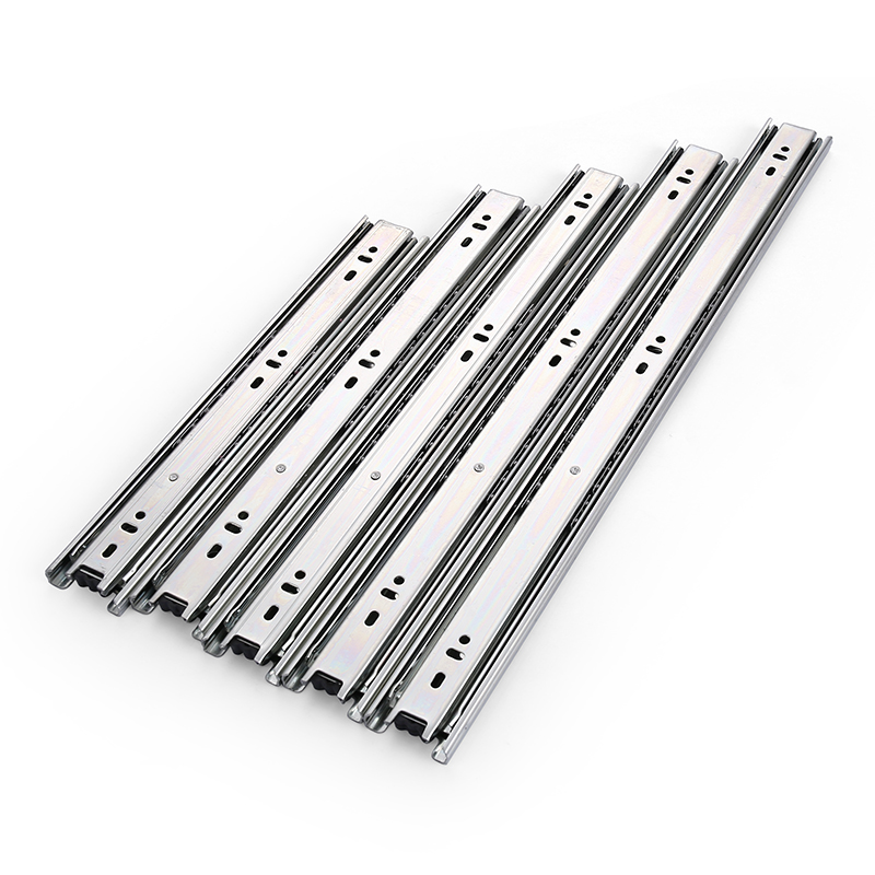 3-Fold Type Drawer Slide With 45mm Clip Type/ Bayonet Ball Bearing Drawer Slide Rail