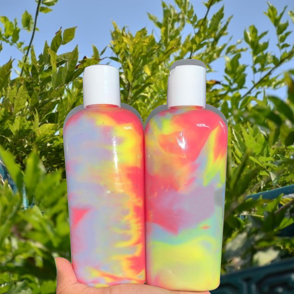 Wholesale Colorful Fruit Moisturizing Exfoliating Smooth Body Shea Butter Body Lotion