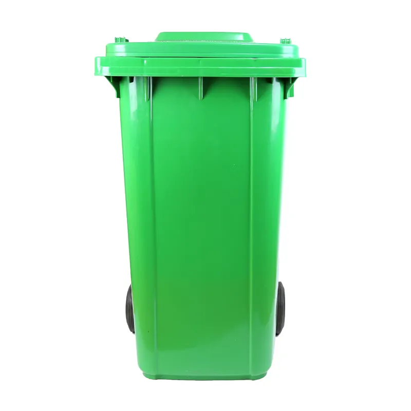60L Plastic waste bin trash can with Lid for Sale
