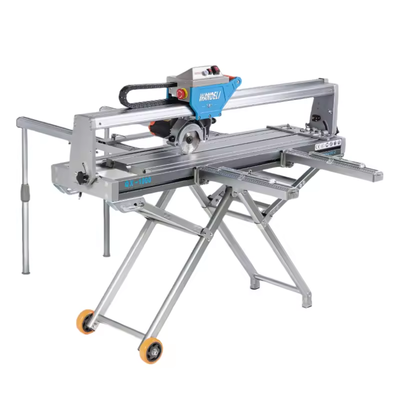 QX-ZD-1000/1200 Wandeli Stone cutting machine electric 45 degree tile cutting machine dust-free water jet tile cutting machine