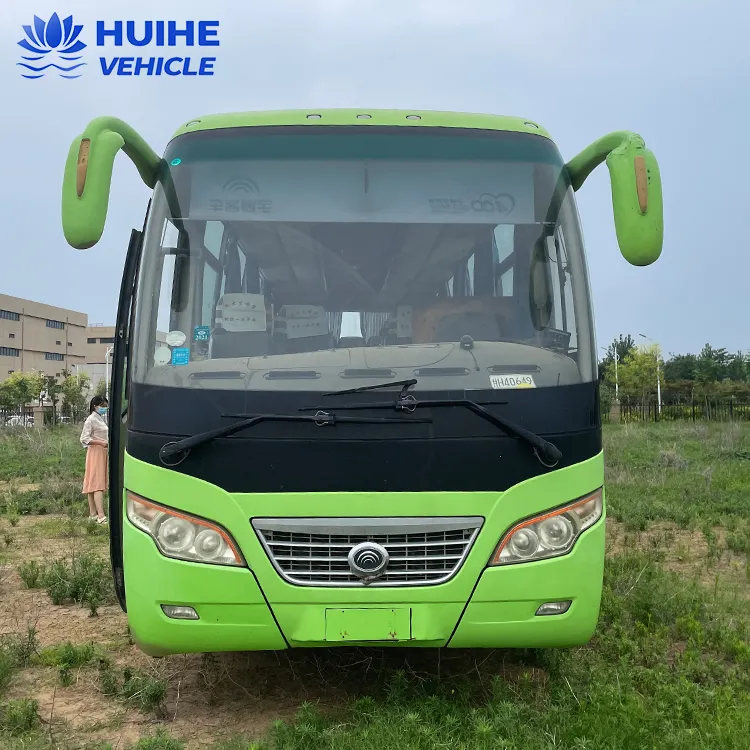 Yutong Brand 48 Seats Used Coach Shuttle Tourist Bus Used Yutong Bus