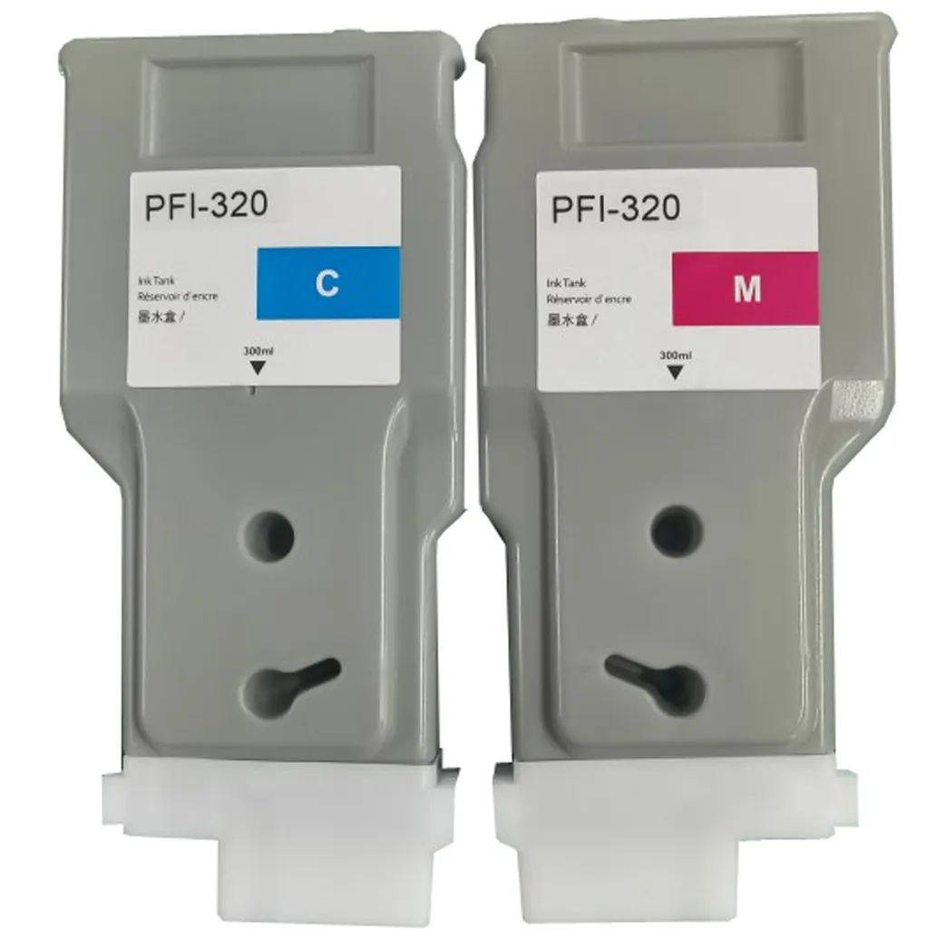 Compatible wide format ink cartridge PFI-320 for canon TM-5200/ TM-5205/ TM-5300/ TM-5305
