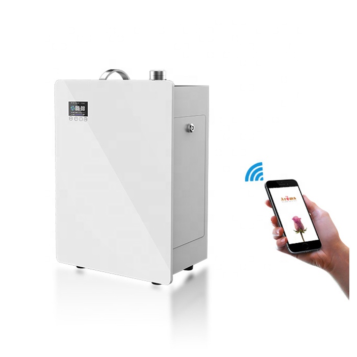 Оптовая продажа WIFI контроль HVAC аромат Электрический Арома диффузор очиститель воздуха машина для большой площади