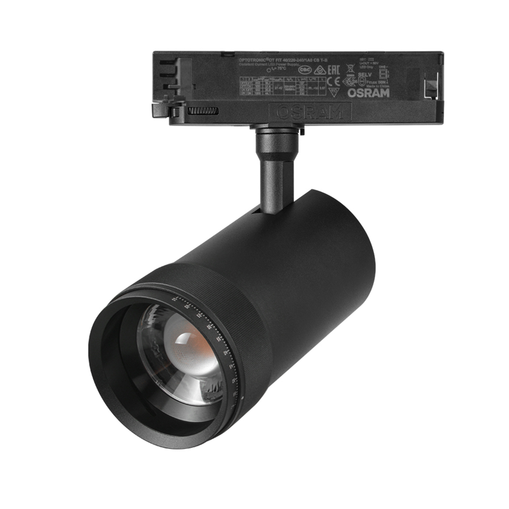 20w 15-60 degree zoomable led spot track light adjustable for indoor