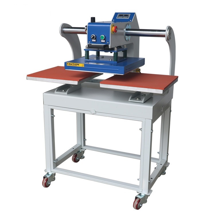 Two Station Thermal Heat Transfer Press Printing Machine