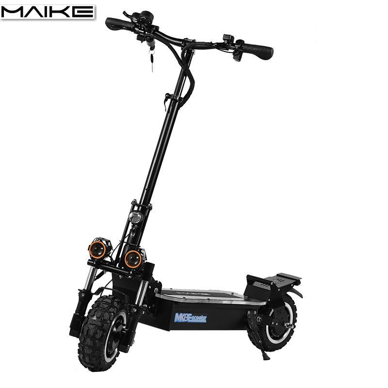 Бесплатная доставка maike mk8 11 дюймов 60 в 3200 Вт складной внедорожный электрический скутер в ЕС и США склад