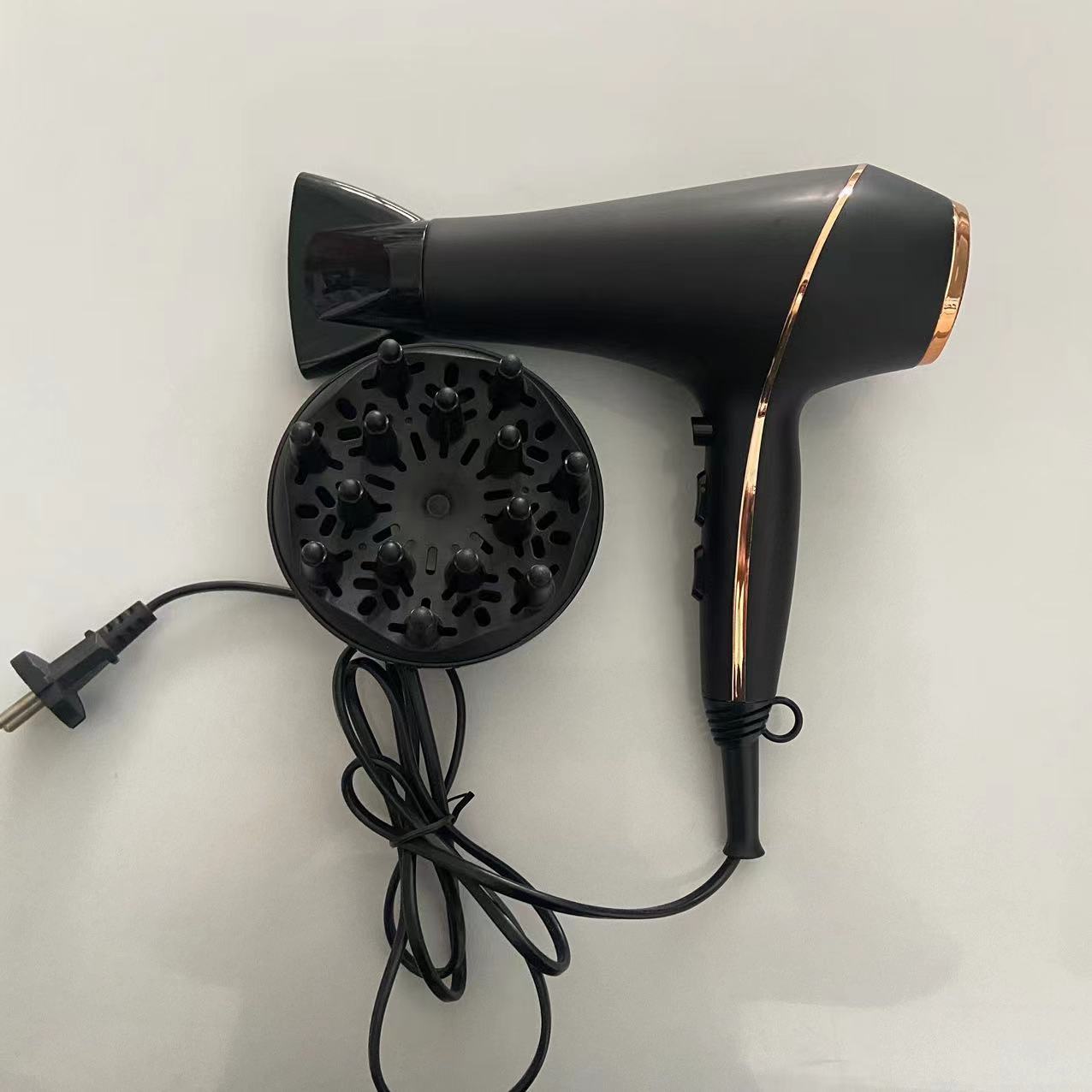 Hair Drier Professional Beauty Hair hairdryer Temperature Control High Quality hand dryer For Home and Hotel