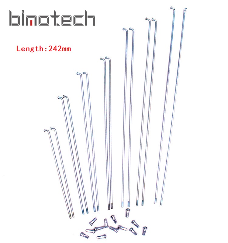 14G UCP 242mm China factory wholesale UCP bicycle spoke and nipples