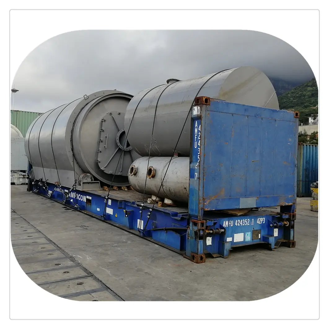 Best Choice recycling waste tyre into fuel oil pyrolysis plant