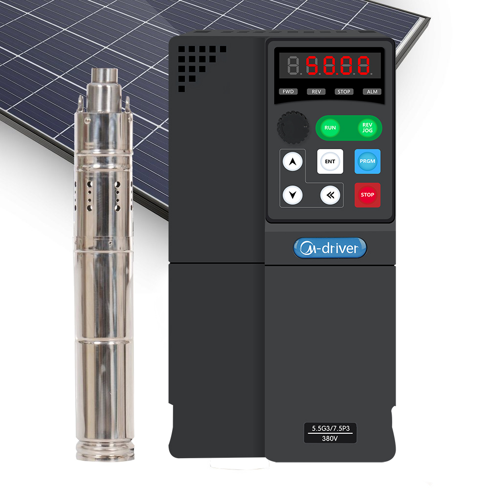 7hp 7.5hp solar pump drive 5kw 5.5kw submersible pump inverter