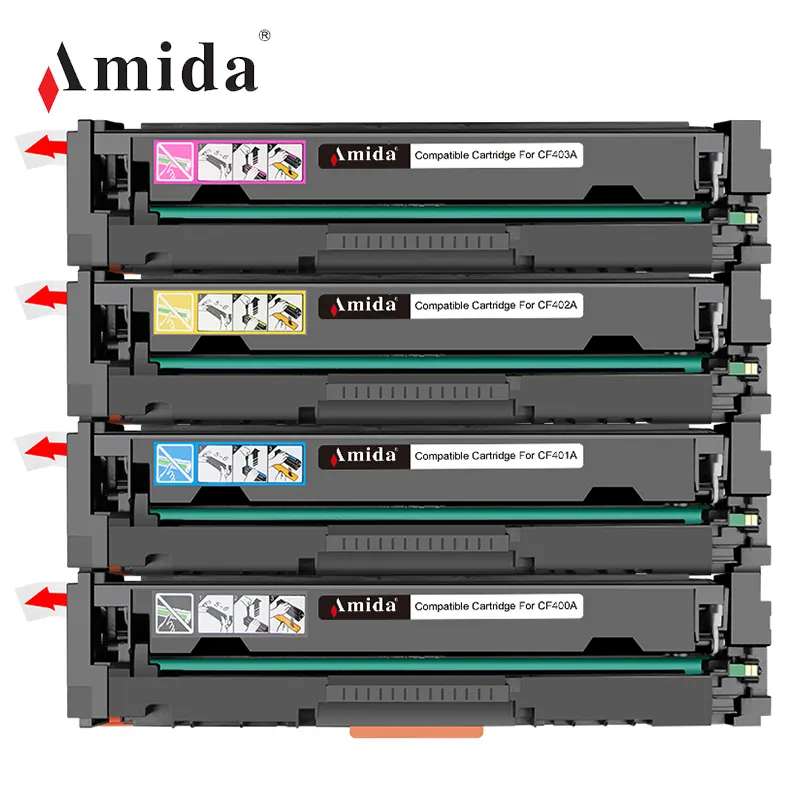 Amida Toner Cartridges Compatible Hp 216A W2410A W2411A W2412A W2413A Color Toner Cartridge