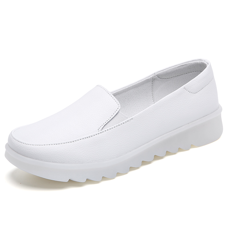 White Nurse Shoes Slip Lady Comfortable Hospital Eva Women